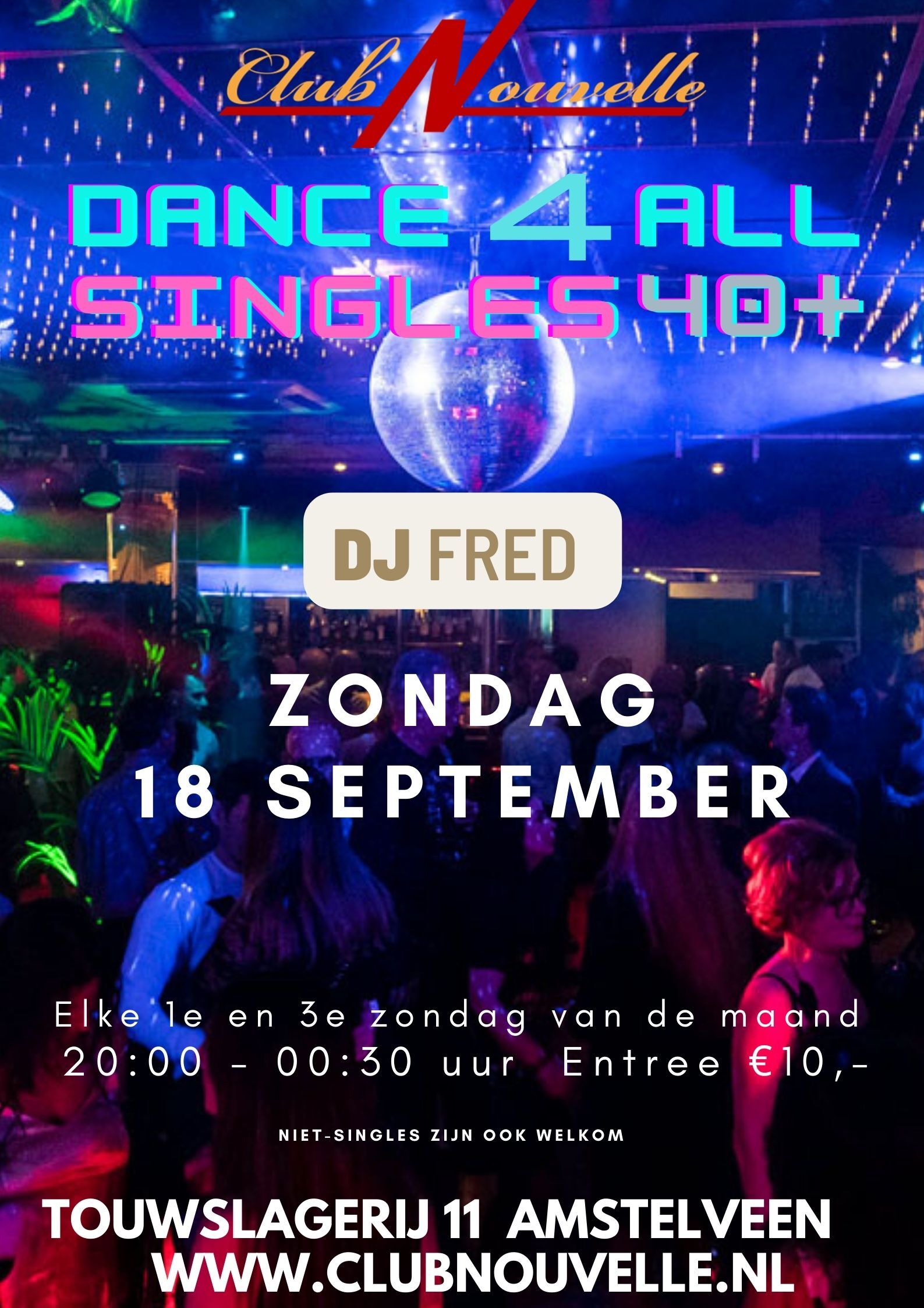 DANCE 4 ALL Singles 40 Op De Zondagavond Mijn Amstelveen dance-4-all-singles-40-op-de-zondagavond-mijn-amstelveen